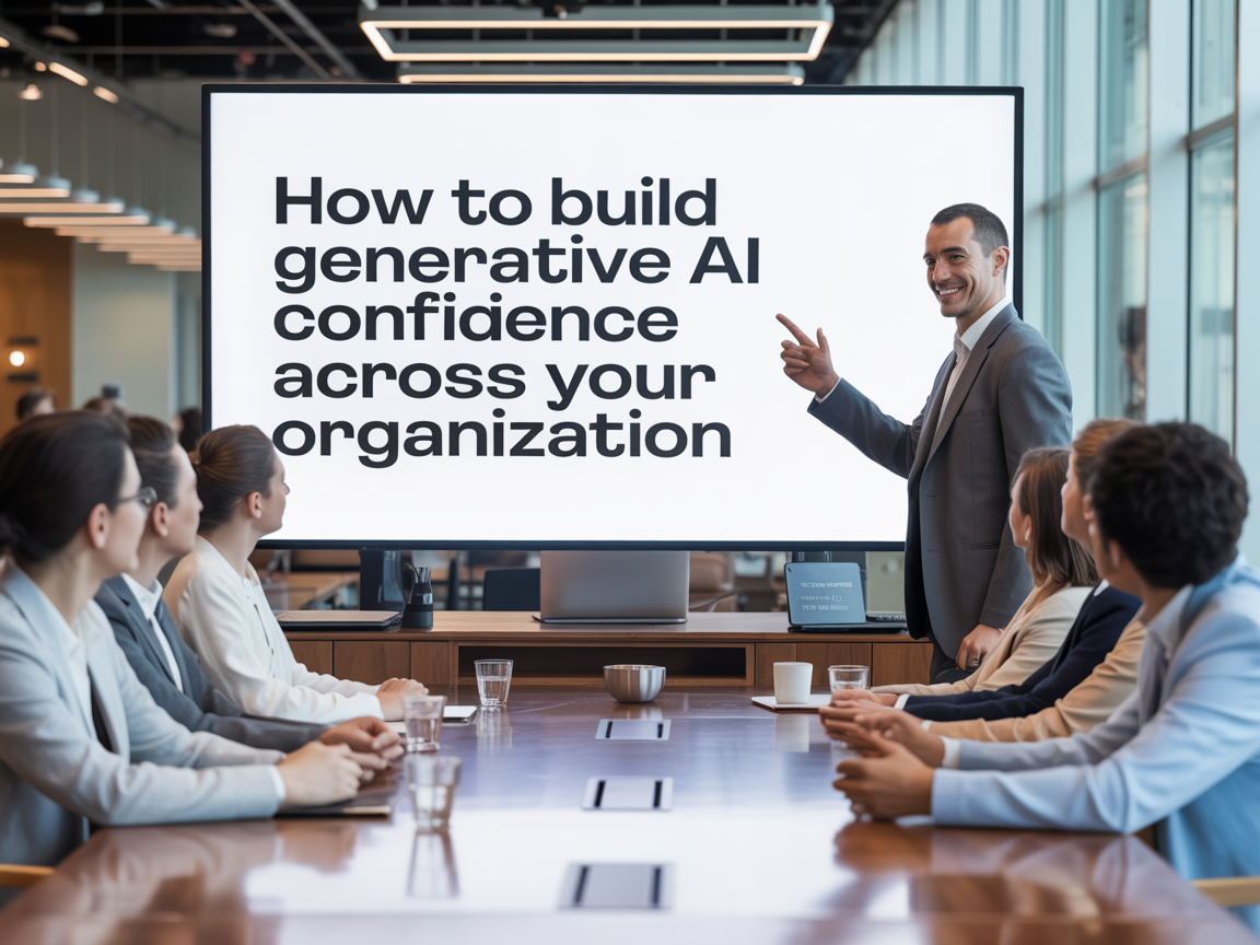 How to Build Generative AI Confidence Across Your Organization - Eularis