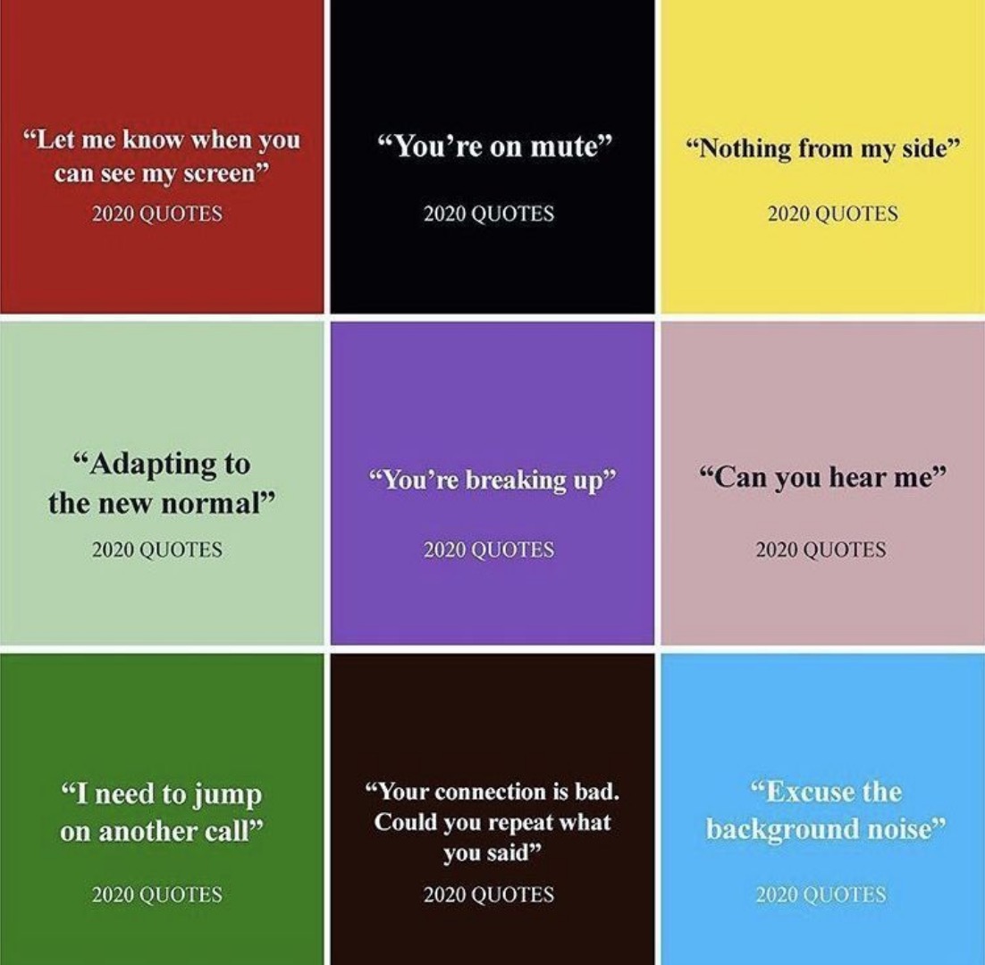 Most used quotes in 2020